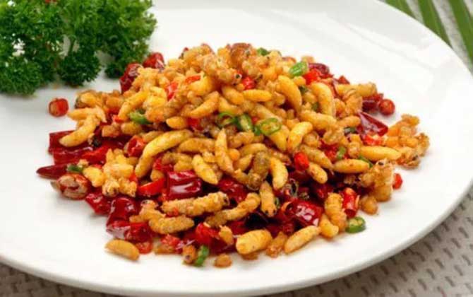 雄蜂蛹怎么吃最簡單? 香辣蜂蛹